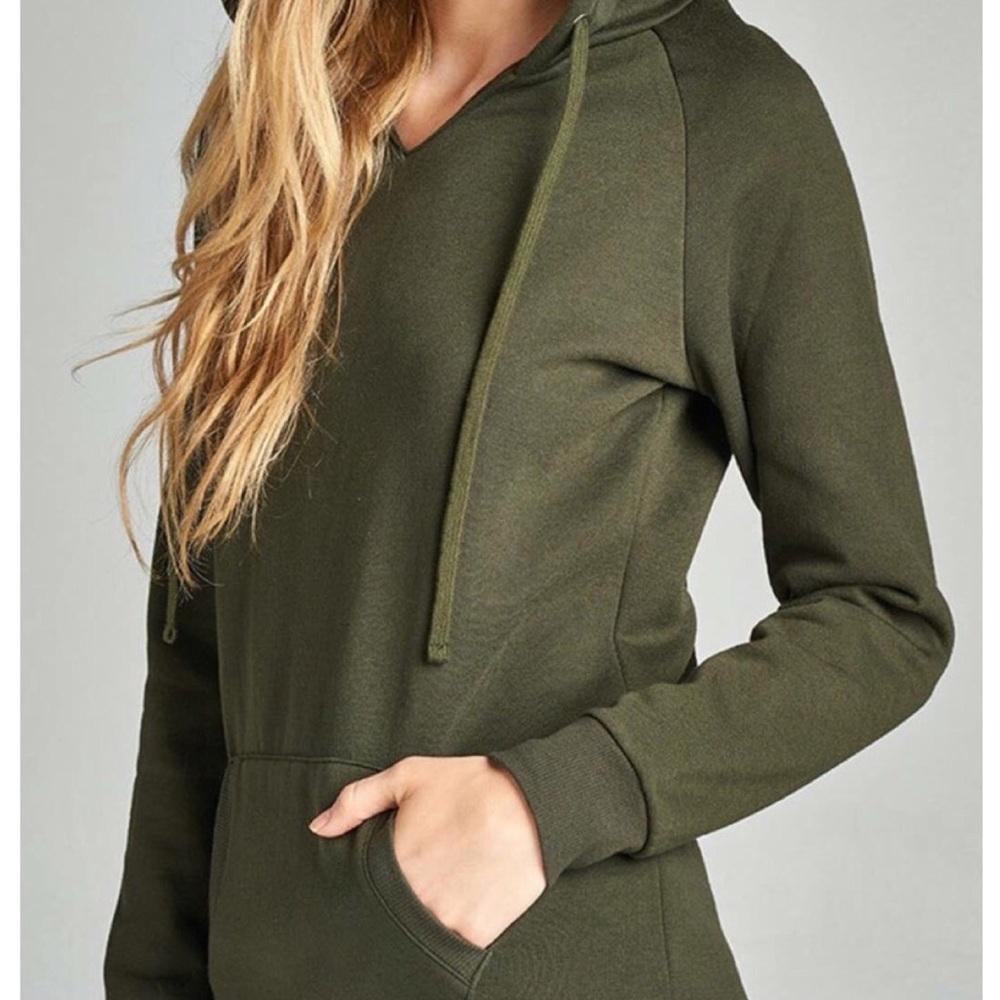 Olive Sweat shirt